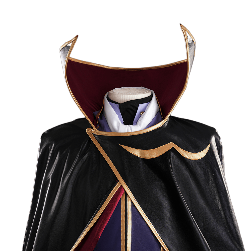 Disfraz de Code Geass: Lelouch of the Rebellion ZERO - Traje de Anime de Alta Calidad - Fantasia Cosera