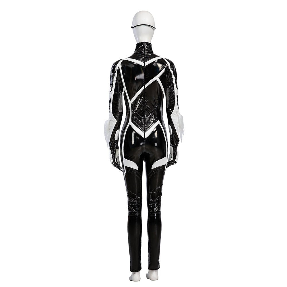 Traje de Cosplay Gato Negro Felicia Hardy de Spider-Man 2 para Halloween - Fantasia Cosera