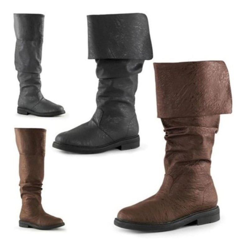 Botas Renacentistas para Cosplay - Botas Medievales, Piratas y de Caballero para Hombres y Mujeres - Fantasia Cosera