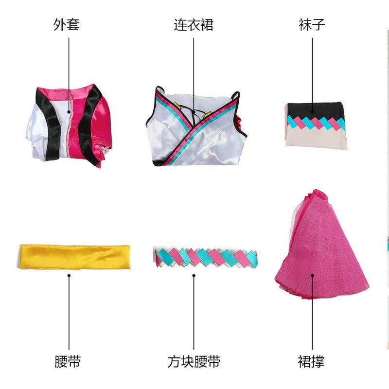 Traje de Cosplay de Kimono de Hatsune Miku Magical Mirai 2020 para Festivales de Verano y Halloween - Fantasia Cosera