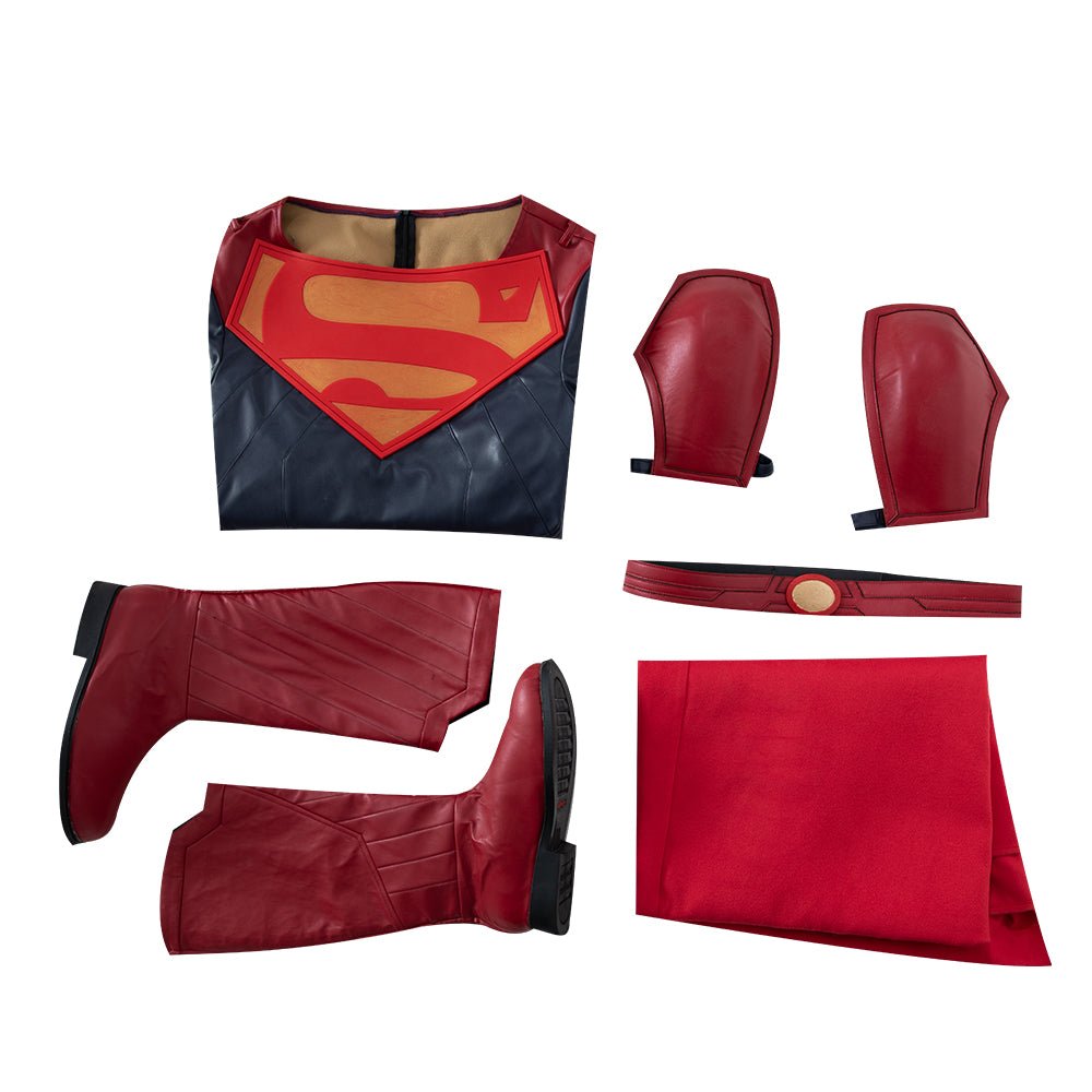 Traje de Cosplay de Superman Jon Kent de DC Comics - Fantasia Cosera