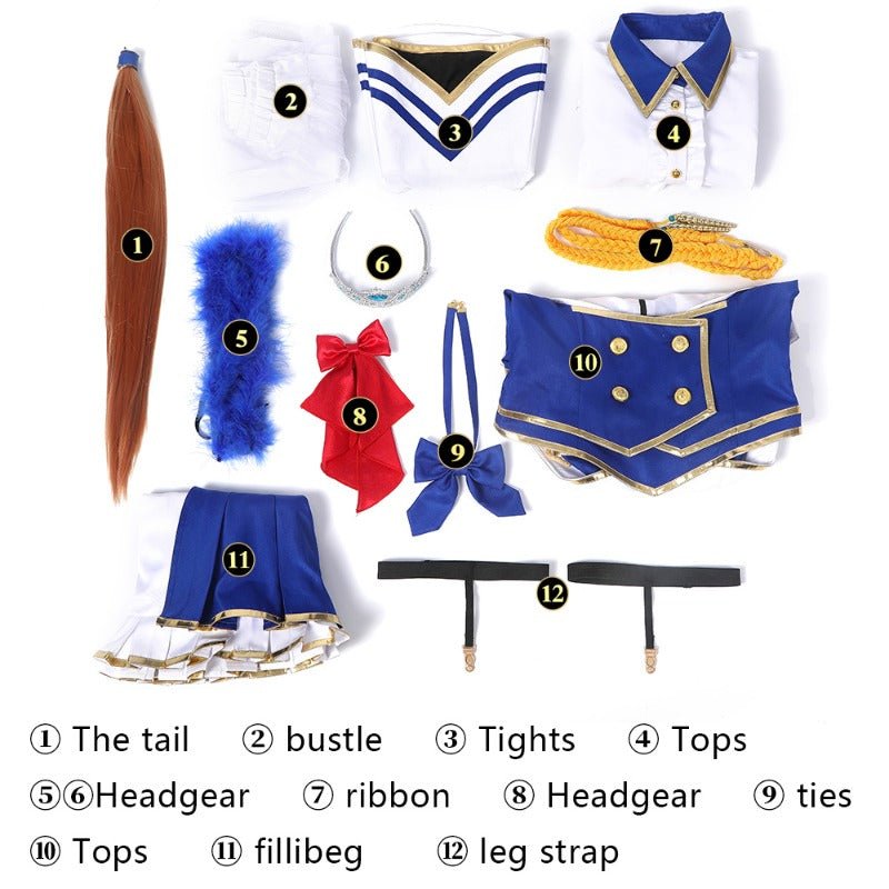 Disfraz de Cosplay Daiwa Scarlet de Pretty Derby para Halloween y Carnaval - Fantasia Cosera