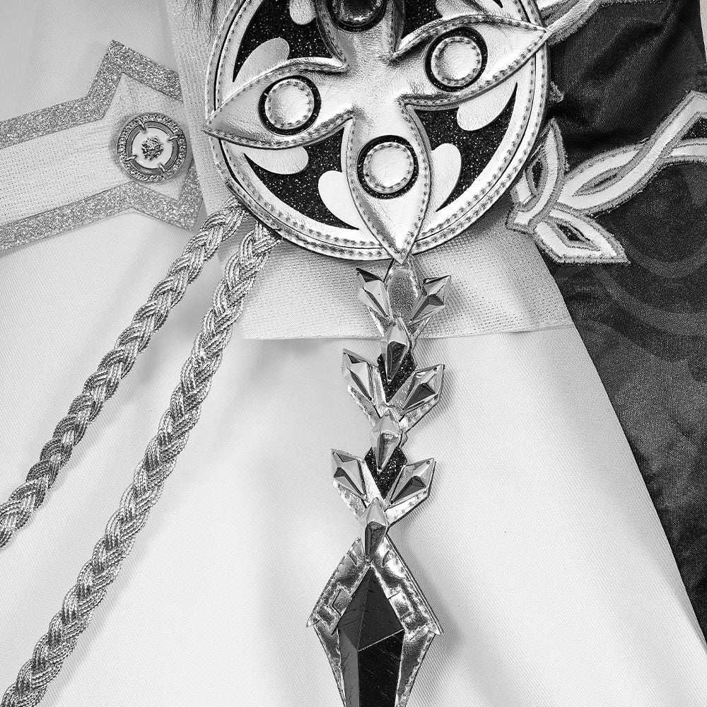 Traje de Cosplay de Pierro de Genshin Impact - Oficial - Fantasia Cosera