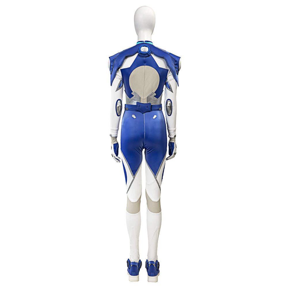 Traje de Cosplay de la Mujer Invisible de Marvel Contest of Champions - Calidad Premium - Fantasia Cosera