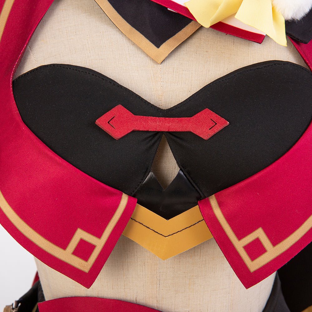 Traje de Cosplay de Yanfei de Genshin Impact - Outfit Premium Inspirado en el Juego para Fans de Anime - Fantasia Cosera