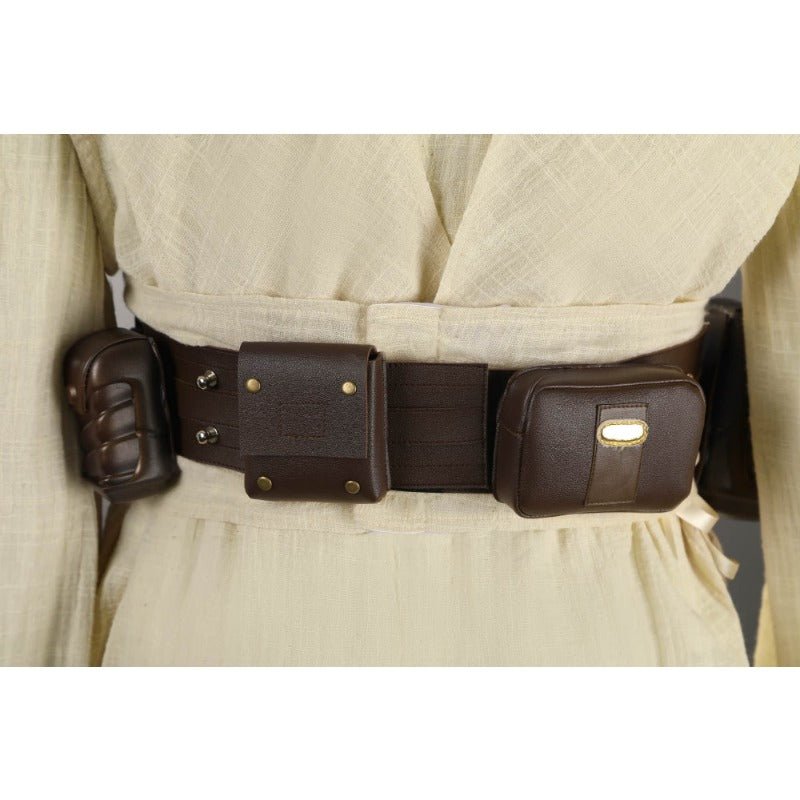 Traje de Cosplay de Obi-Wan Kenobi Conjunto Completo Túnica Capa para Fiesta de Halloween - Fantasia Cosera
