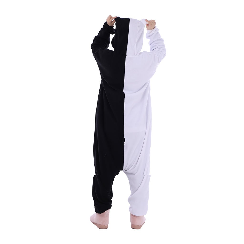 Danganronpa Monokuma Kigurumi Onesie – Máxima Comodidad y Estilo Anime - Fantasia Cosera