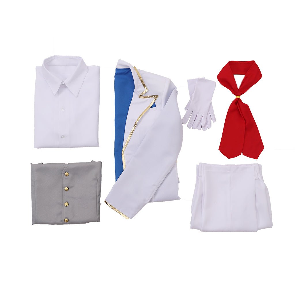Traje de Cosplay de Goro Akechi de Persona 5 - Conjunto Completo de Mascarada - Fantasia Cosera