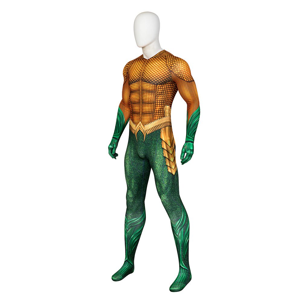 Traje de Aquaman 2 - Bodysuit Premium para Fans de la Película - Fantasia Cosera