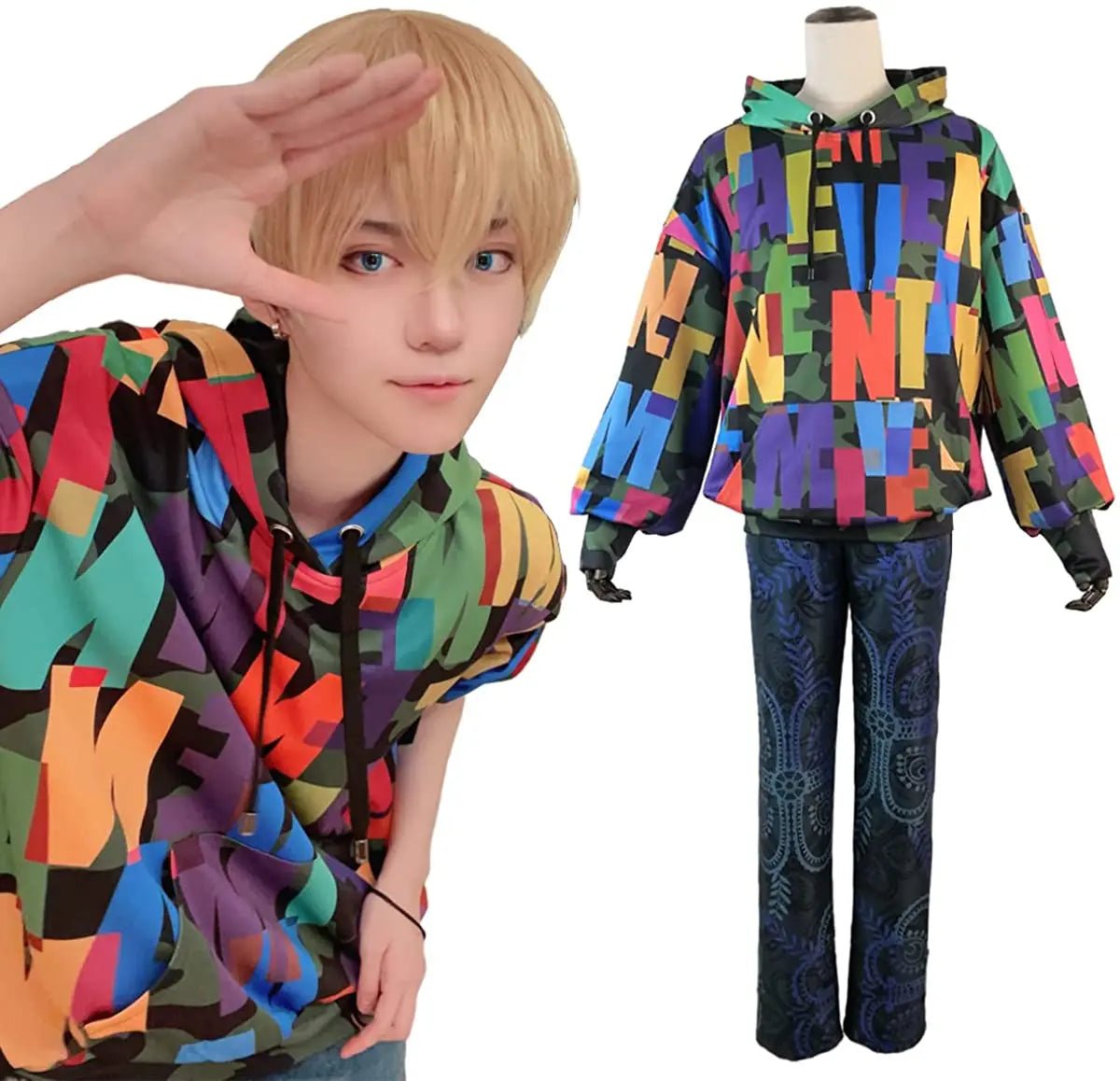 Traje de Cosplay de Anime Tokyo Osaka Chifuyu Matsuno Sudadera Casual Regalo de Navidad Halloween Impresión HD - Fantasia Cosera