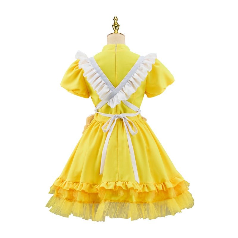 Vestido Amarillo de Cosplay Inspirado en Five Nights at Freddy's - Serie de Cosplay - Fantasia Cosera