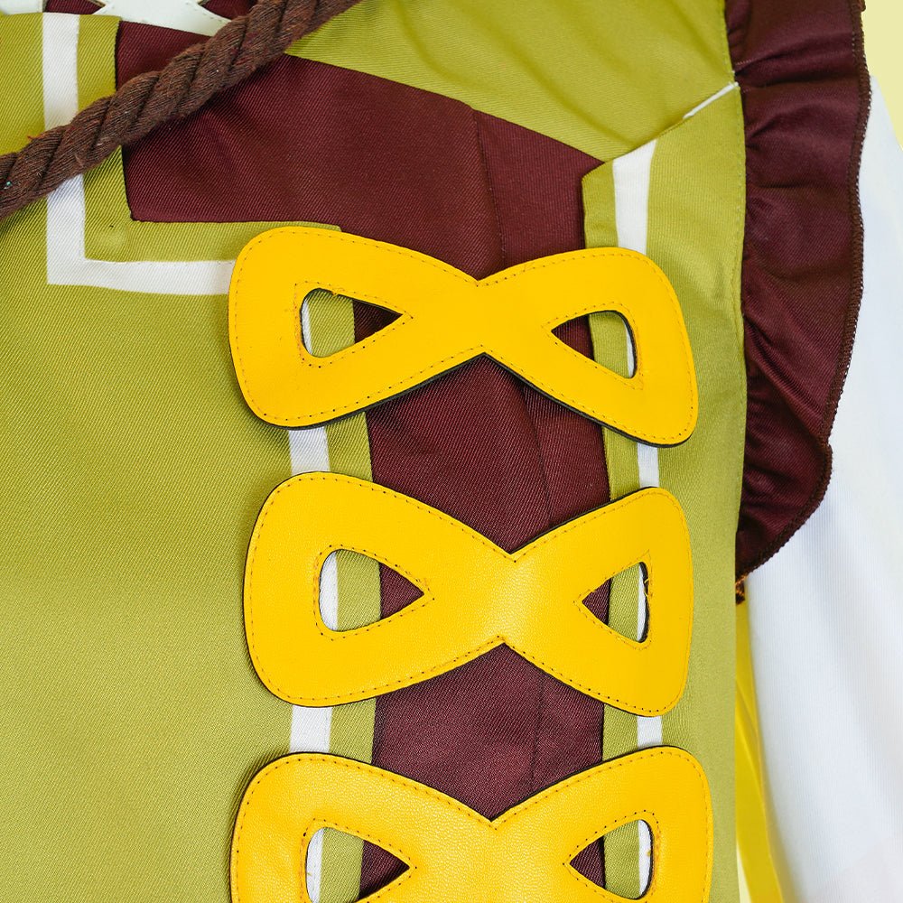 Traje de Cosplay de Yaoyao de Genshin Impact - Outfit de Rol de Alta Calidad - Fantasia Cosera