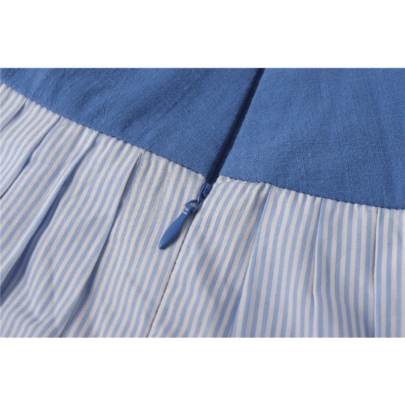 Vestido de Doncella Azul Belle - Cosplay Anime La Bella y la Bestia para Eventos - Fantasia Cosera