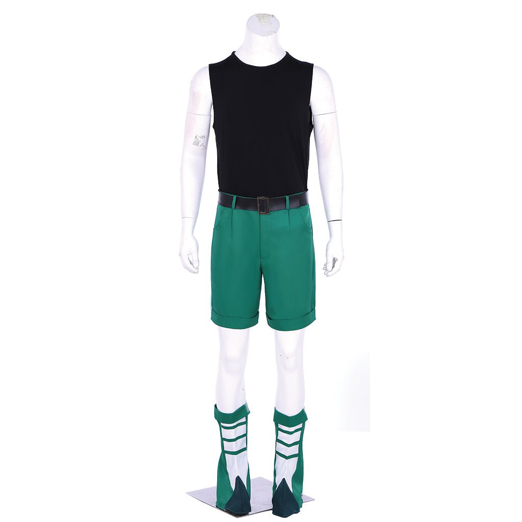 Traje de Cosplay de Gon Freecss de Hunter x Hunter - Verde - Fantasia Cosera
