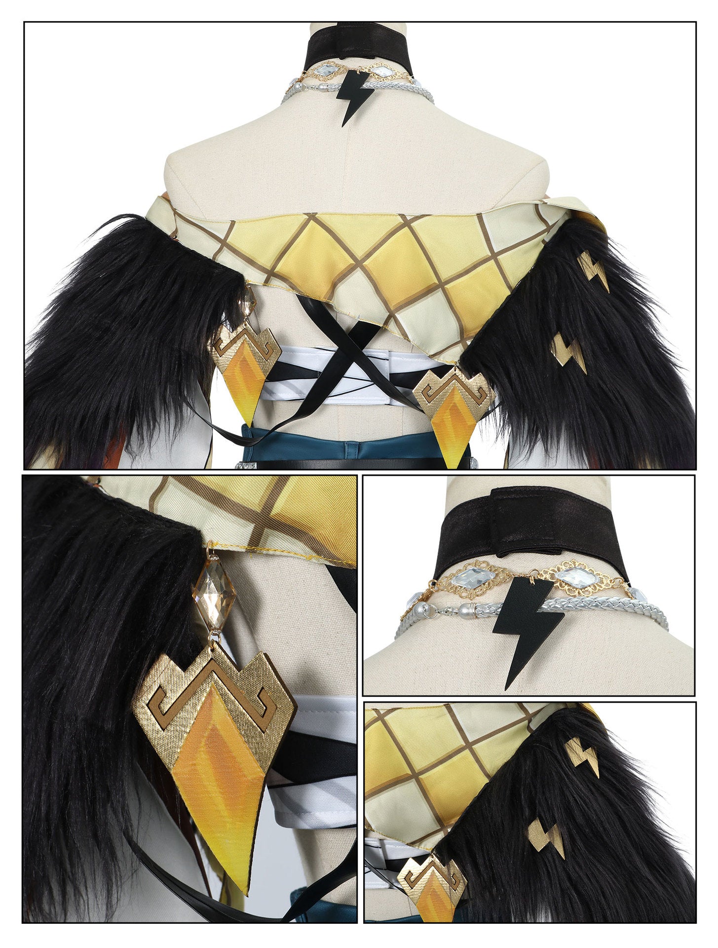 Traje de Cosplay Genshin Impact Natlan - Xilonen Patines Chica Pantera - Fantasia Cosera