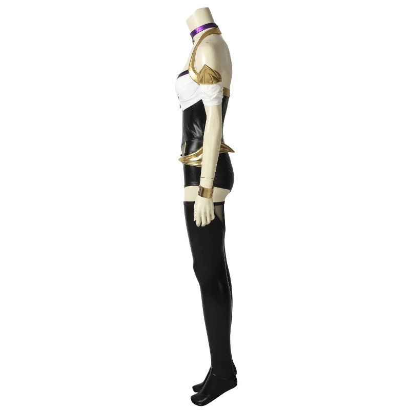 Traje de Cosplay de Ahri de K/DA de League of Legends - Outfit de Cuero Elegante para Fans del Cosplay - Fantasia Cosera