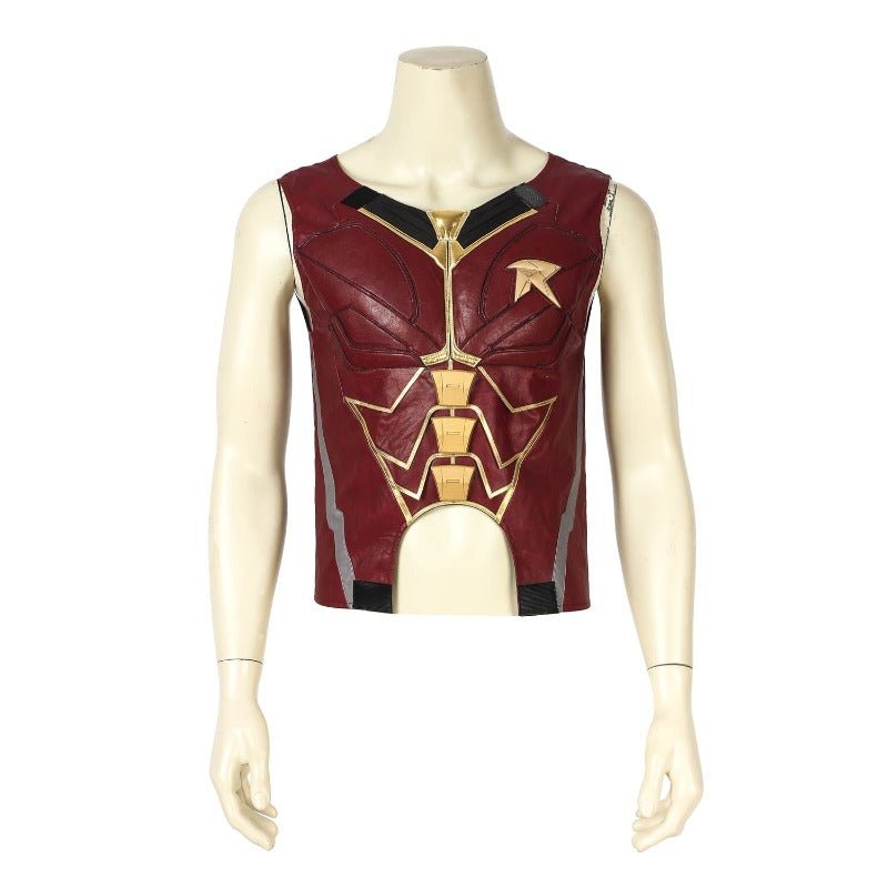 Traje de Cosplay Red Robin Tim Drake – Uniforme con Capa de Damian Wayne para Halloween - Fantasia Cosera