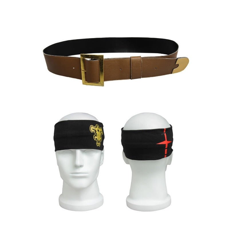 Disfraz de Asta Capa de Caballero Mágico Traje Completo | Outfit de Halloween Black Clover - Fantasia Cosera