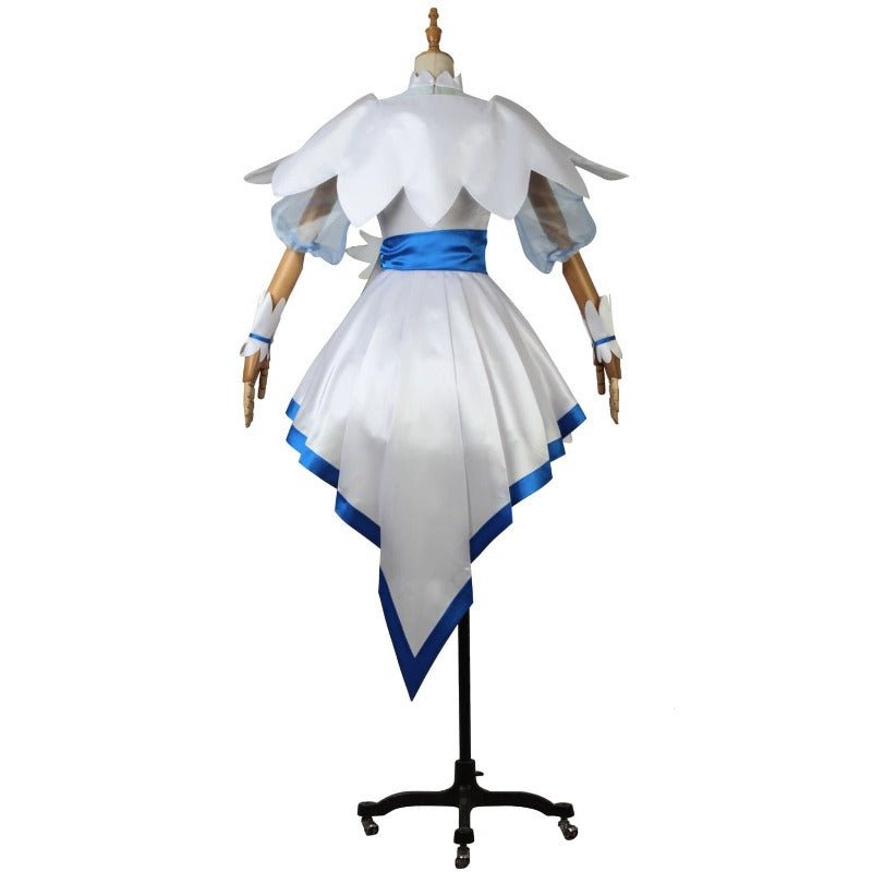 Traje de Cosplay de Cure Ange Yakushiji Saaya de Hugtto! Pretty Cure para Adultos - Fantasia Cosera