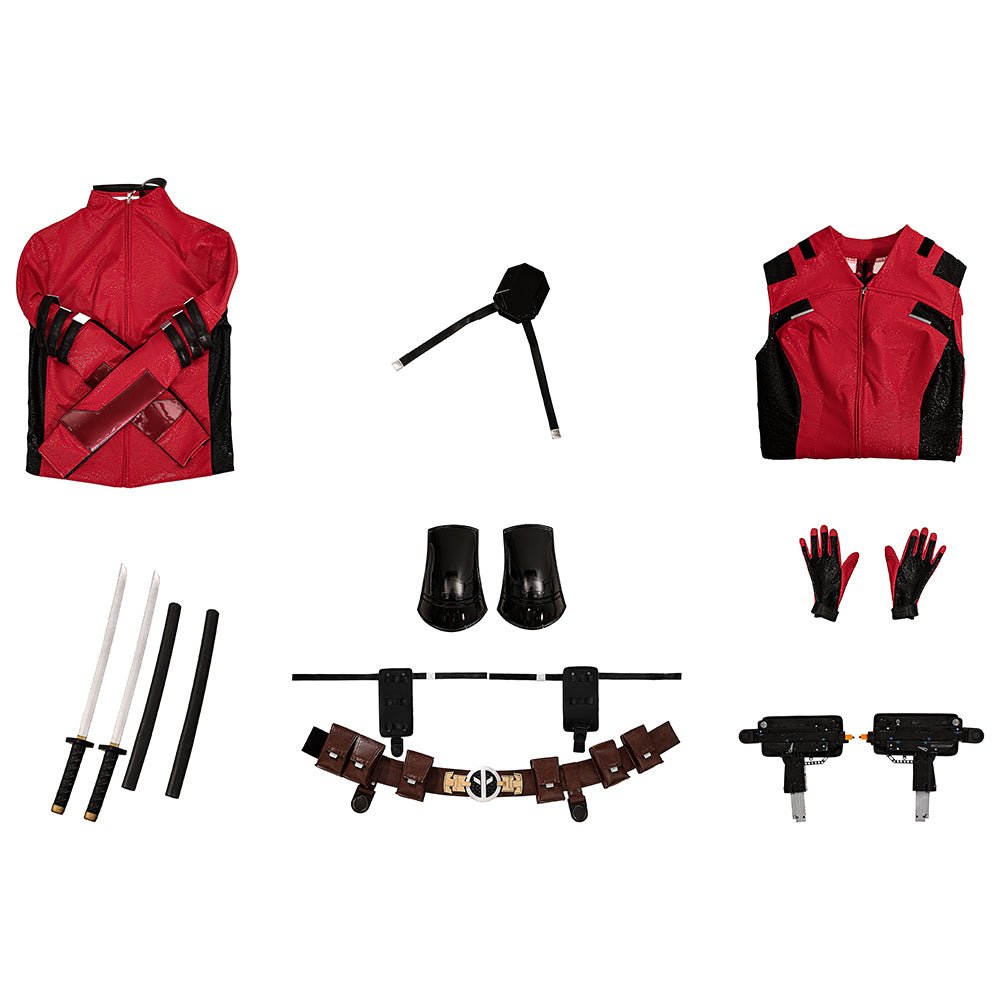 Traje de Cosplay Lady Deadpool - Deadpool 3 para Fans de la Película - Fantasia Cosera