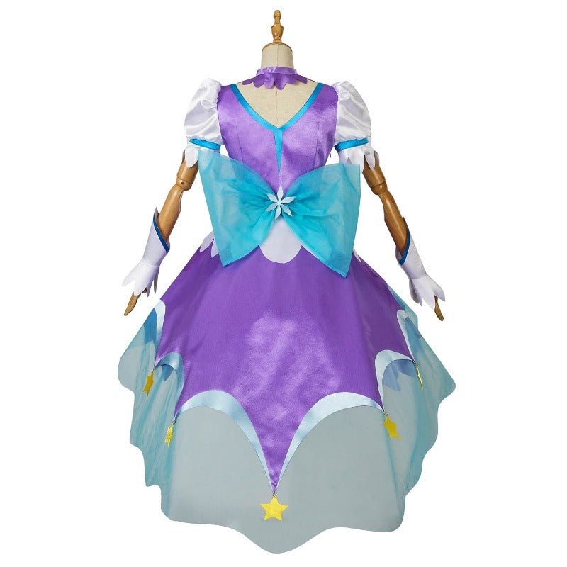 Traje de Cosplay Kaguya Madoka Selene | Vestido y Zapatos Unisex de Pretty Cure Anime - Fantasia Cosera