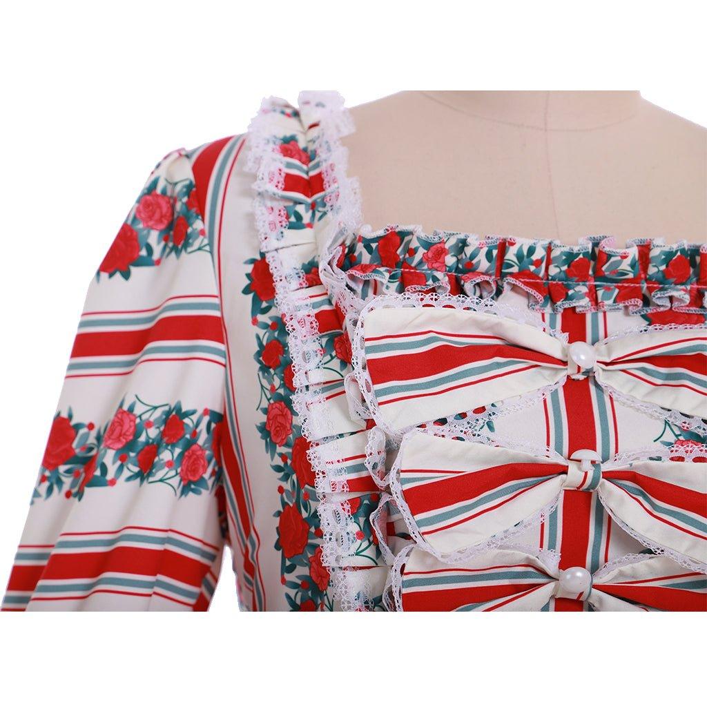 Vestido de Gala Rococó Marie Antoinette | Traje de Cosplay para Eventos - Fantasia Cosera