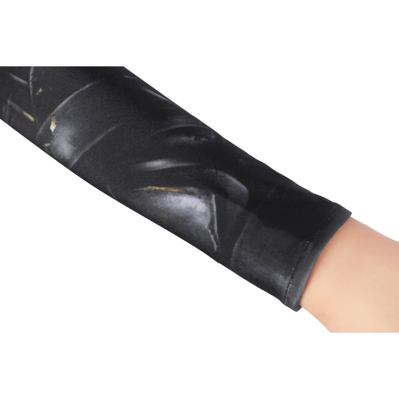 Traje de Cosplay de Teth Adam Negro Mono Zentai para Niño Disfraz de Superhéroe Halloween - Fantasia Cosera