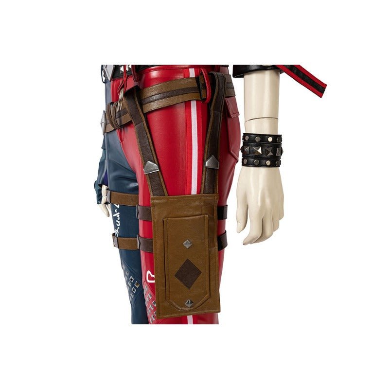 Traje de Cosplay de Harley Quinn Suicide Squad: Mata a la Liga de la Justicia Disfraz de Halloween - Fantasia Cosera