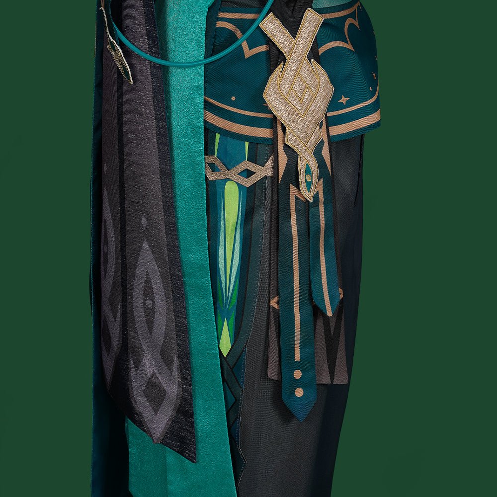 Traje de Cosplay de Alhaitham para Fans de Genshin Impact - Fantasia Cosera