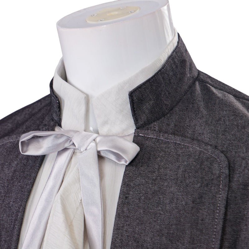 Traje de Cosplay William Billy Butcherson Chaqueta Zombi Vintage de Manga Larga para Halloween - Fantasia Cosera