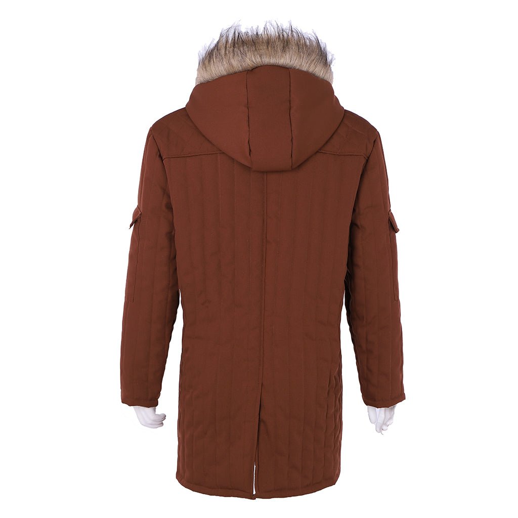 Chaqueta de Invierno de Han Solo para Cosplay de Hombres - Ideal para Halloween, Carnaval y Eventos de Cosplay | Fantasía Cosera - Fantasia Cosera