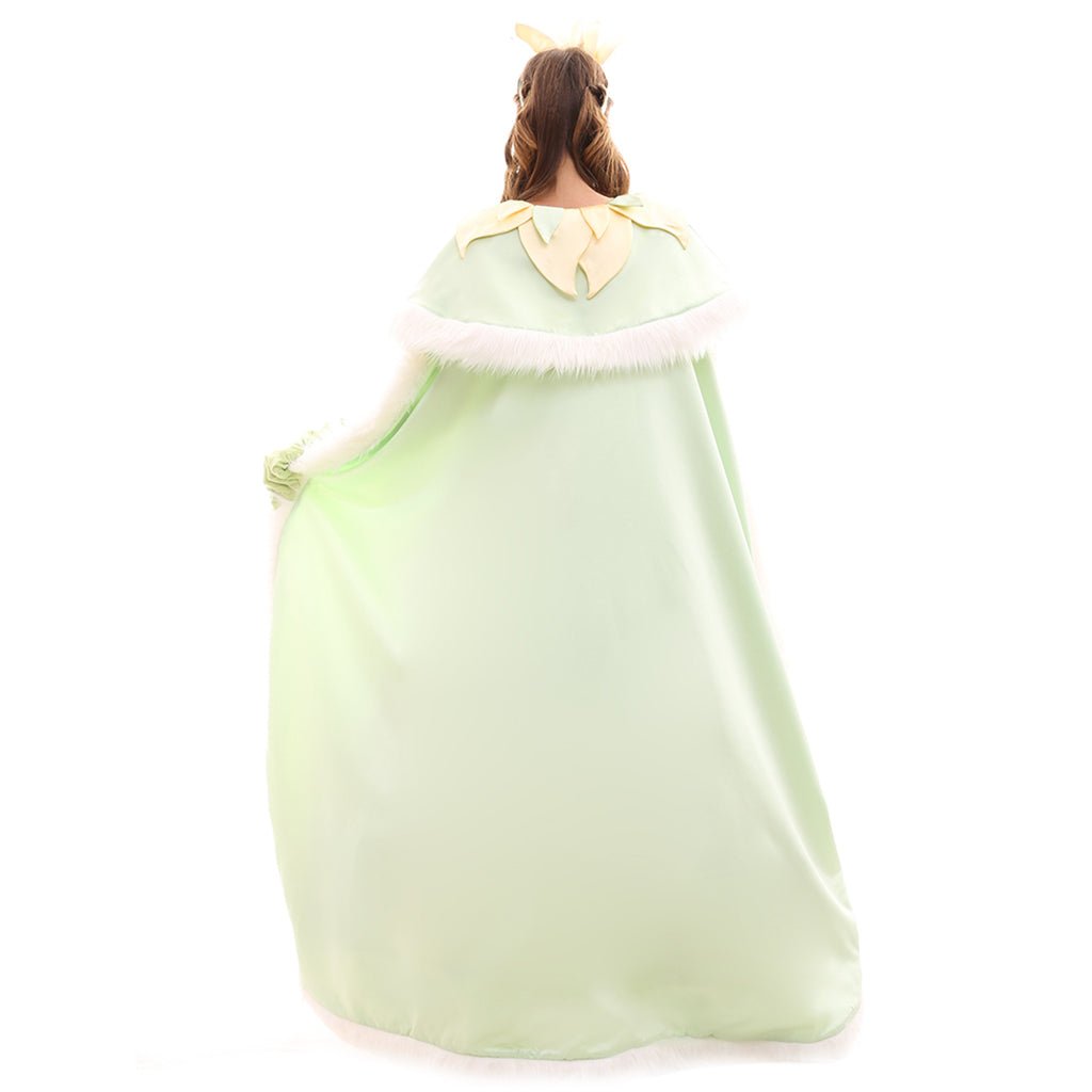Serie de Trajes de Cosplay de la Princesa Tiana | Vestidos Elegantes para Cosplay, Fiestas y Halloween - Fantasia Cosera