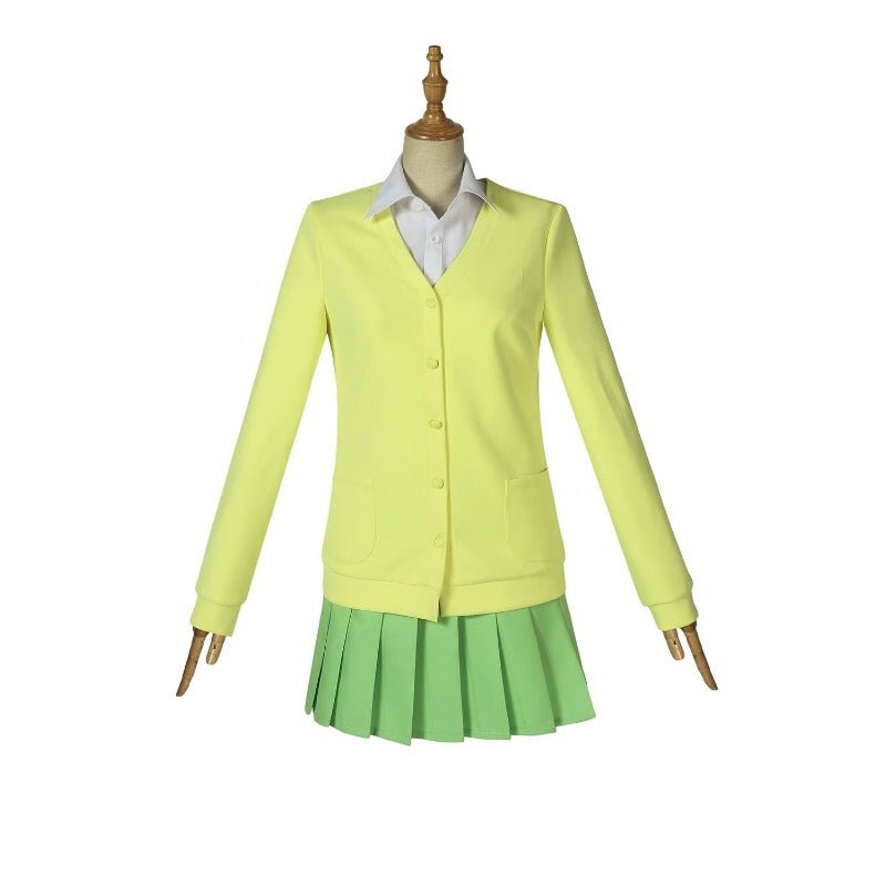 Conjunto de Disfraz de Cosplay de Las Quintillizas Nakano Ichika Nino Yotsuba Uniforme Escolar XXL - Fantasia Cosera