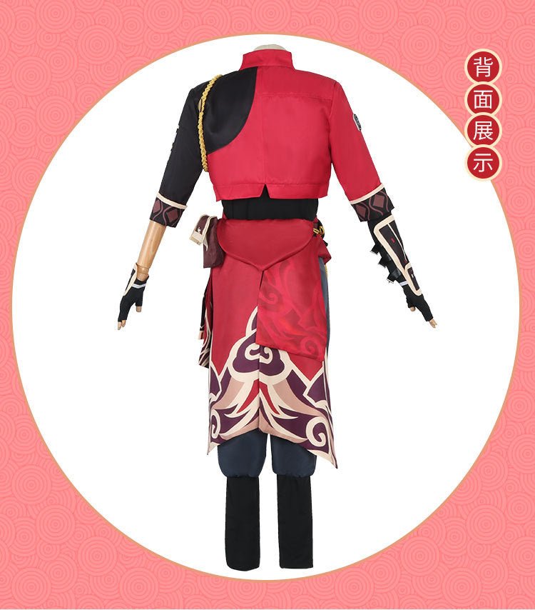 Traje de Cosplay de Thoma de Genshin Impact – Conjunto Completo Estilo Oficial de Inazuma 5 Estrellas - Fantasia Cosera