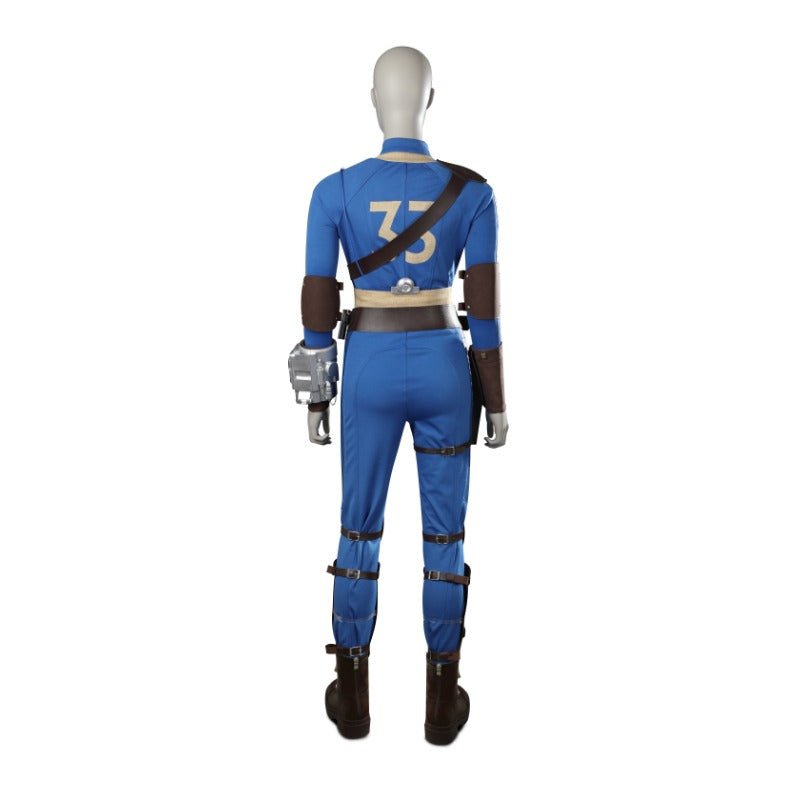 Traje de Cosplay Lucy Vault 33 - Disfraz Azul de Anime para Mujer con Accesorios - Fantasia Cosera