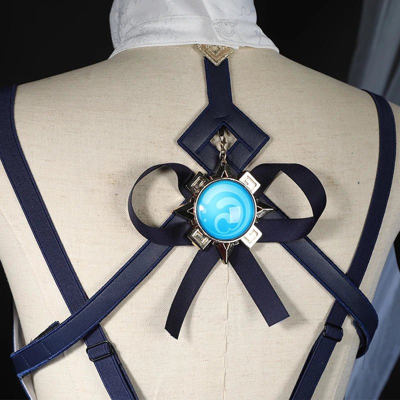 Traje de Cosplay Mualani Splish Splash Wavechaser de Genshin Impact para Mujer - Fantasia Cosera