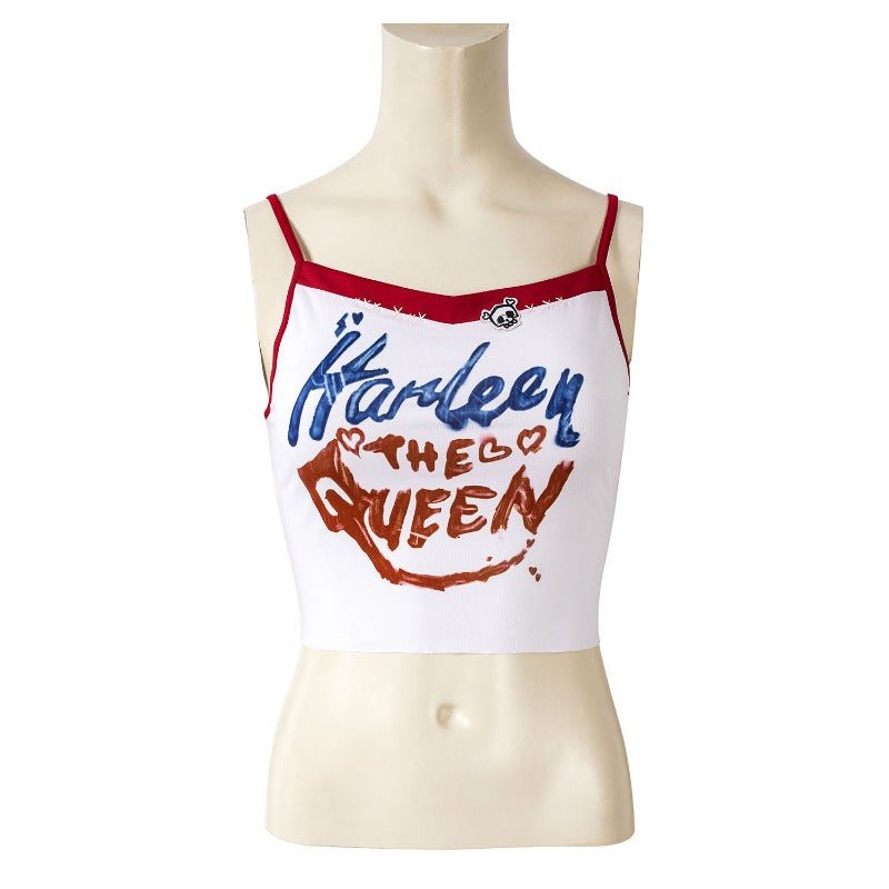 Traje de Cosplay de Harley Quinn Suicide Squad: Mata a la Liga de la Justicia Disfraz de Halloween - Fantasia Cosera