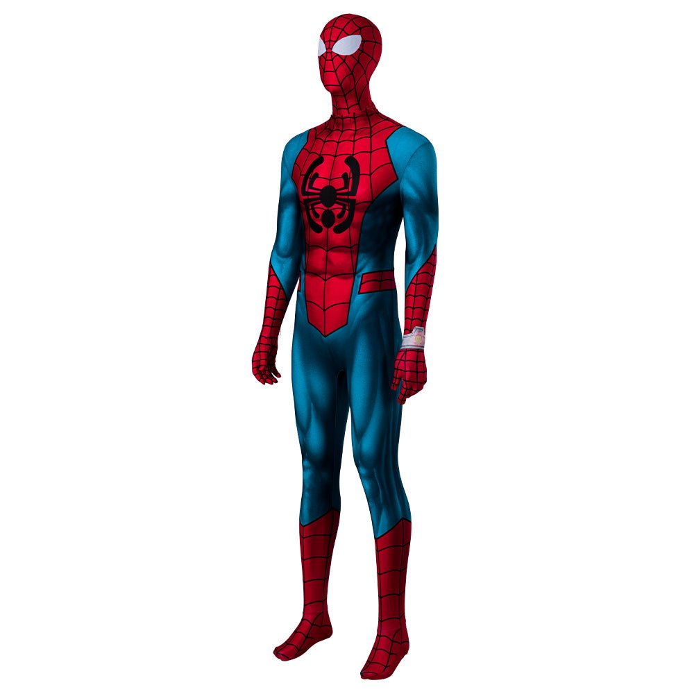 Traje de Cosplay de Spider-Man: A Través del Spider-Verso Versión Animada para Halloween Conjunto Completo - Fantasia Cosera