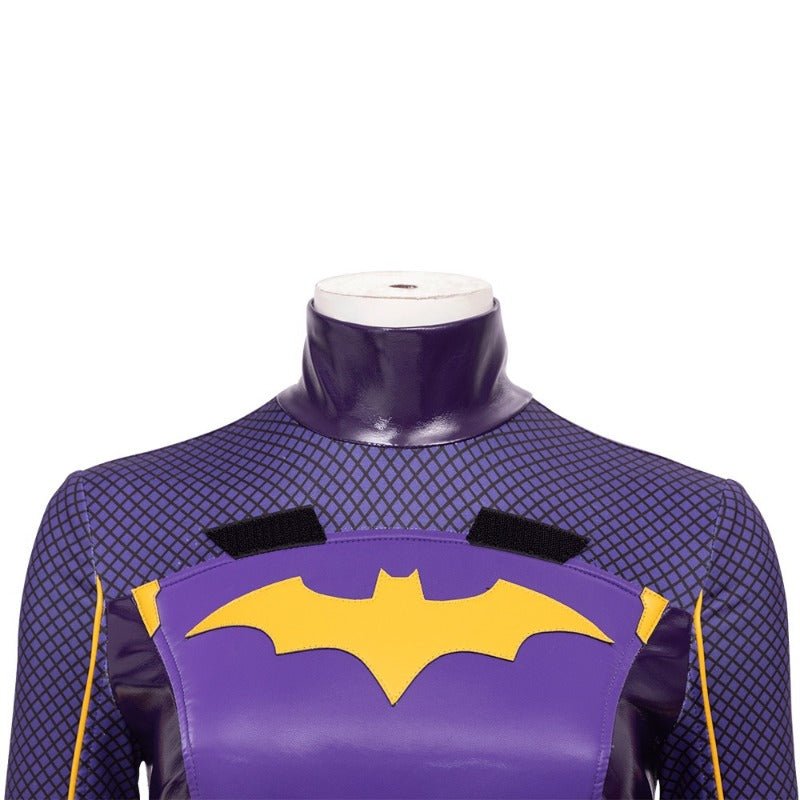 Traje de Cosplay de Batgirl de Gotham Knights para Mujer - Outfit de Halloween de Batgirl - Fantasia Cosera