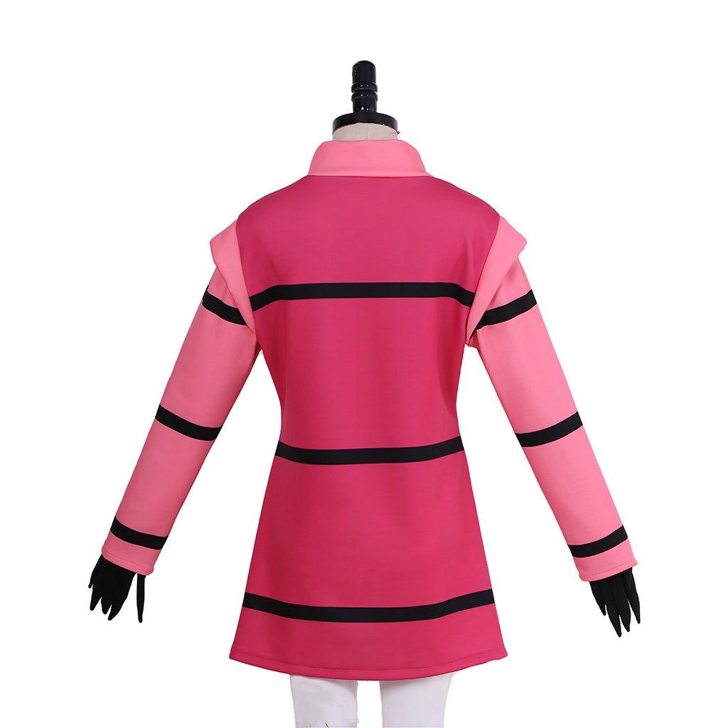 Chaqueta con Capucha Rosa para Mujer de ZIM Cosplay | Disfraz de Halloween y TV | Chaqueta de Cosplay de Invader ZIM - Fantasia Cosera