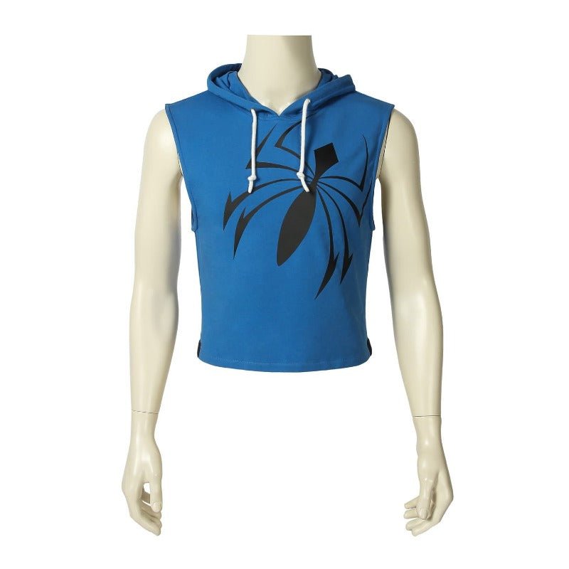 Traje de Cosplay de Scarlet Spider Ben Reilly - Atuendo Auténtico del Spider-Verse - Fantasia Cosera