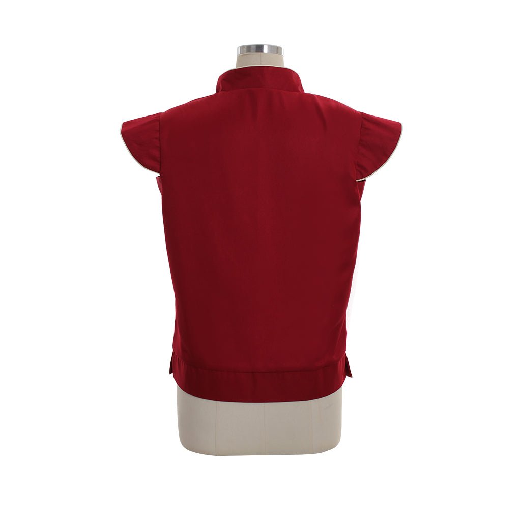 Chaleco Doble Medieval para Hombre – Vestuario de Cosplay Renacentista Rojo | Serie Medieval Fantasía Cosera - Fantasia Cosera