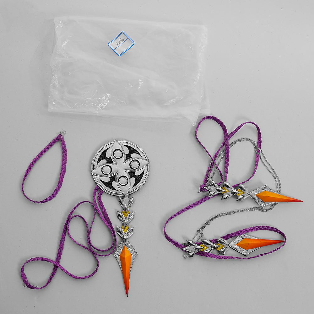 Traje de Cosplay de Genshin Impact Fatui Harbinger Marionette - Fantasia Cosera