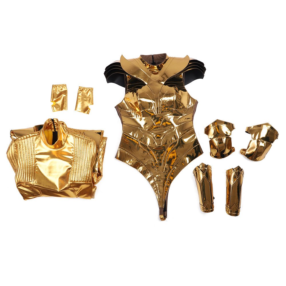 Traje de Cosplay de Wonder Woman 1984 Edición Brillante - Réplica de Película de Alta Calidad - Fantasia Cosera