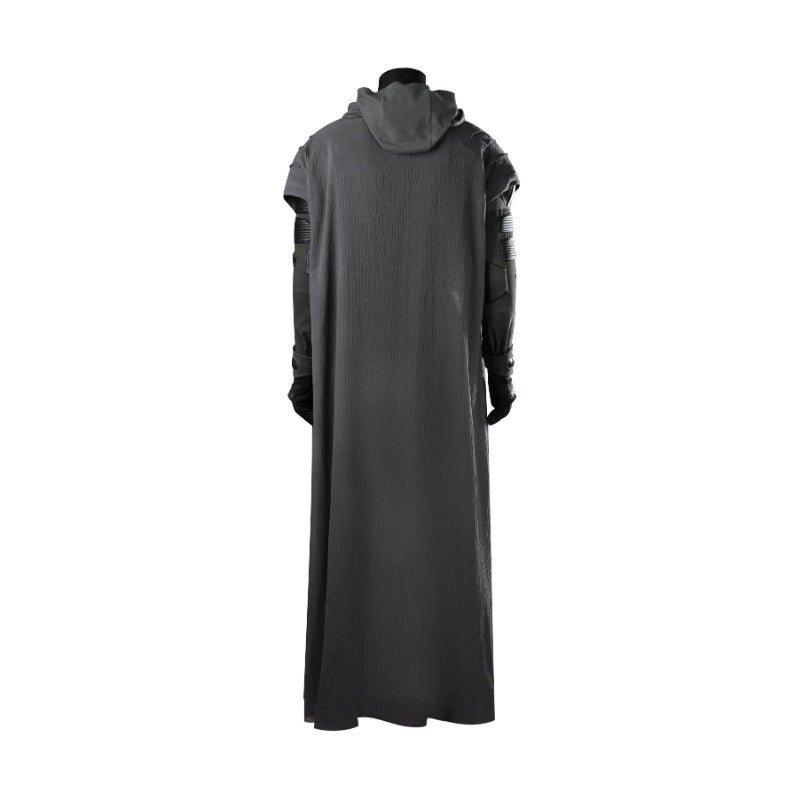 Traje de Cosplay Paul Atreides Fremen Stillsuit de Dune 2 con Mono y Máscara - Fantasia Cosera