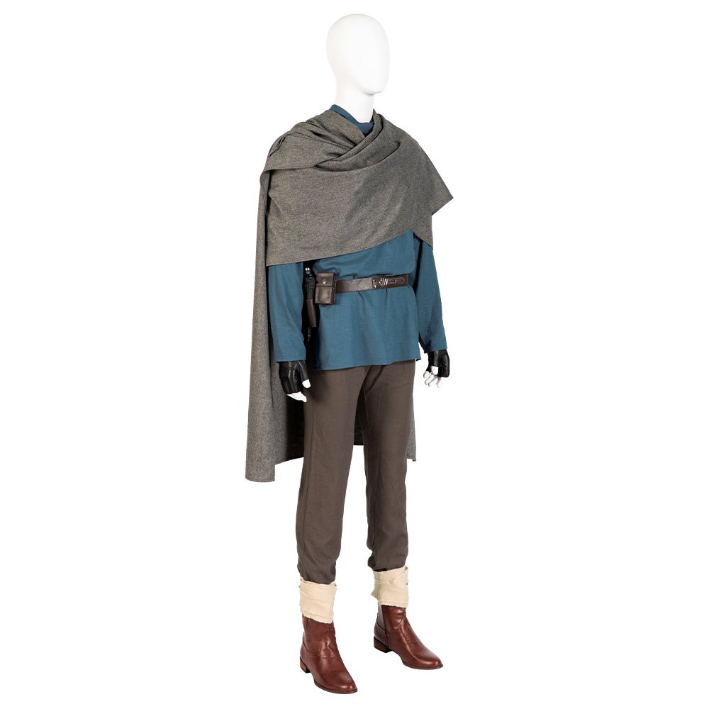 Traje Azul de Obi-Wan Kenobi de Star Wars para Halloween y Cosplay - Fantasia Cosera