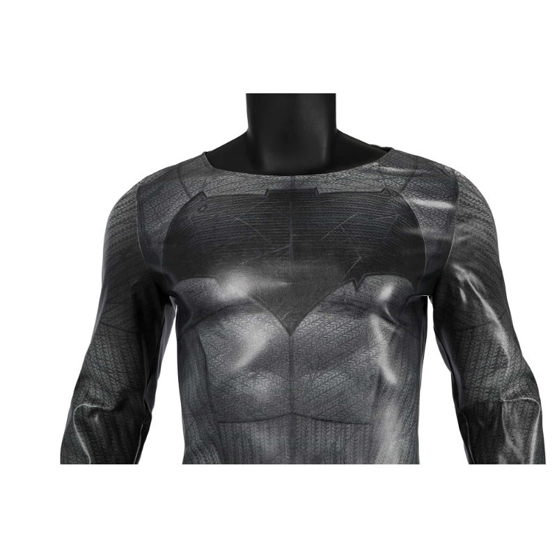 Traje de Cosplay de Ben Affleck como Batman - Abrigo de Cuero de la Liga de la Justicia - Fantasia Cosera