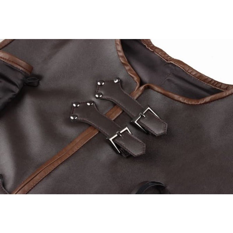 Disfraz de Jon Snow para Hombres - Traje de la Guardia de la Noche para Halloween y Carnaval - Fantasia Cosera