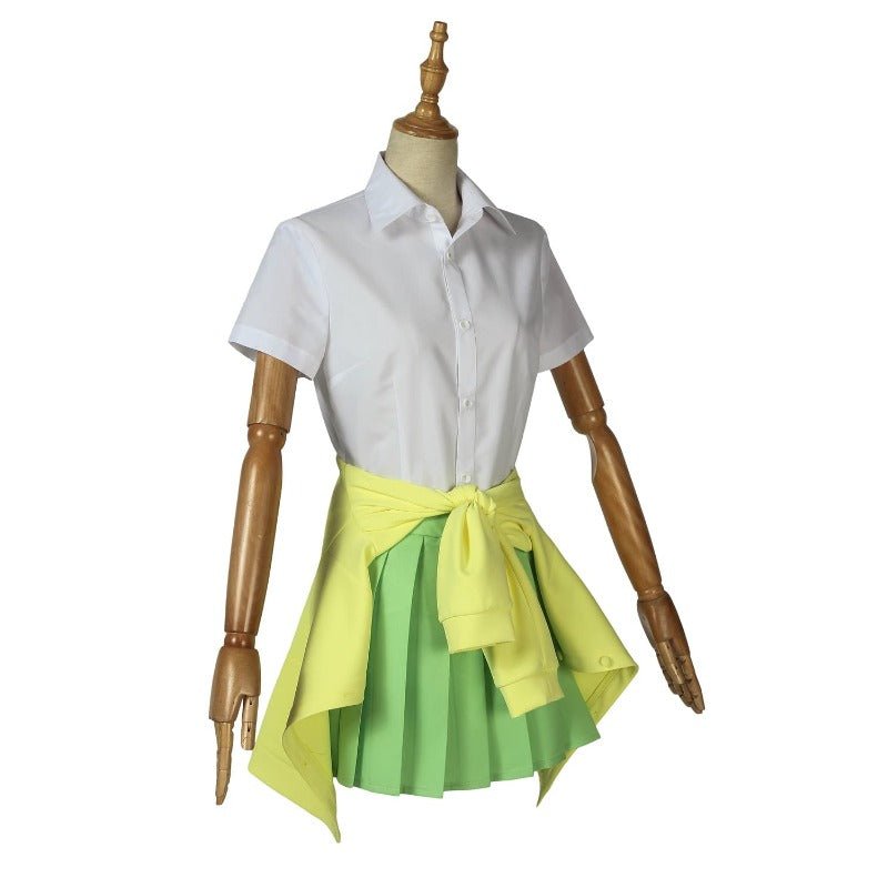 Conjunto de Disfraz de Cosplay de Las Quintillizas Nakano Ichika Nino Yotsuba Uniforme Escolar XXL - Fantasia Cosera