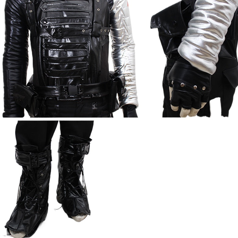 Traje de Cosplay de Capitán América Nuevo - Fantasia Cosera